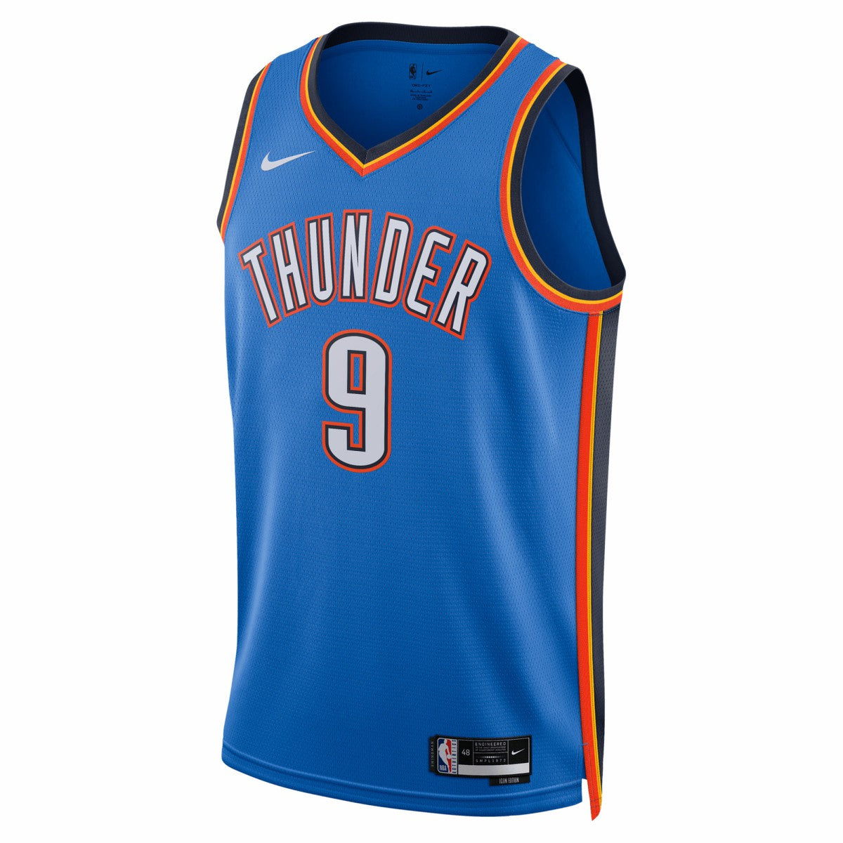 Alex Caruso Oklahoma City Thunder Unisex 2025 NBA Finals Swingman Jersey Icon Edition Blue - Nike