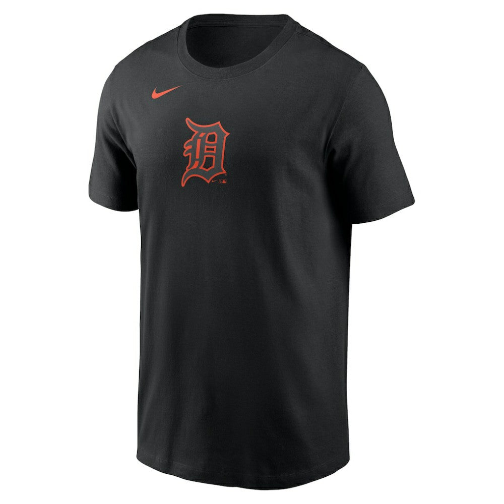 Detroit Tigers Nike Color Pop T-Shirt - Black T-shirts
