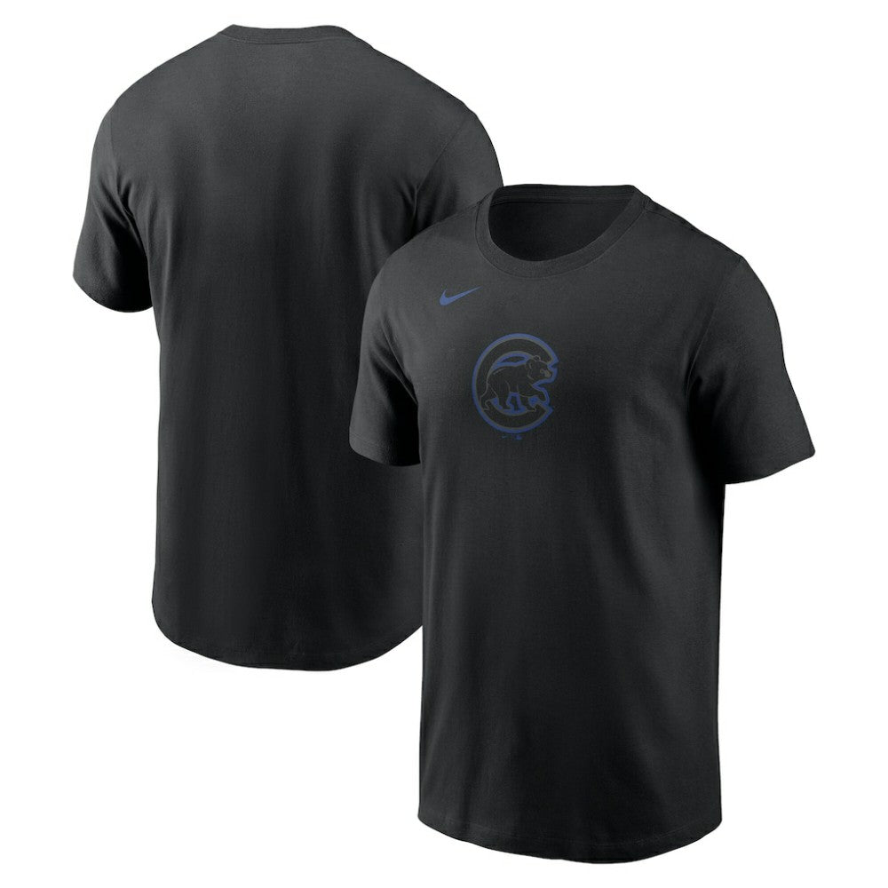 Chicago Cubs Nike Color Pop T-Shirt - Black T-shirts