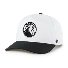Minnesota Timberwolves '47 Black & White Hitch Adjustable Hat - 47 brand