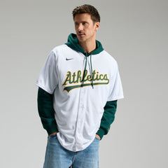 Nick Kurtz Athletics Nike Home Replica Player Jersey - White Jerseys