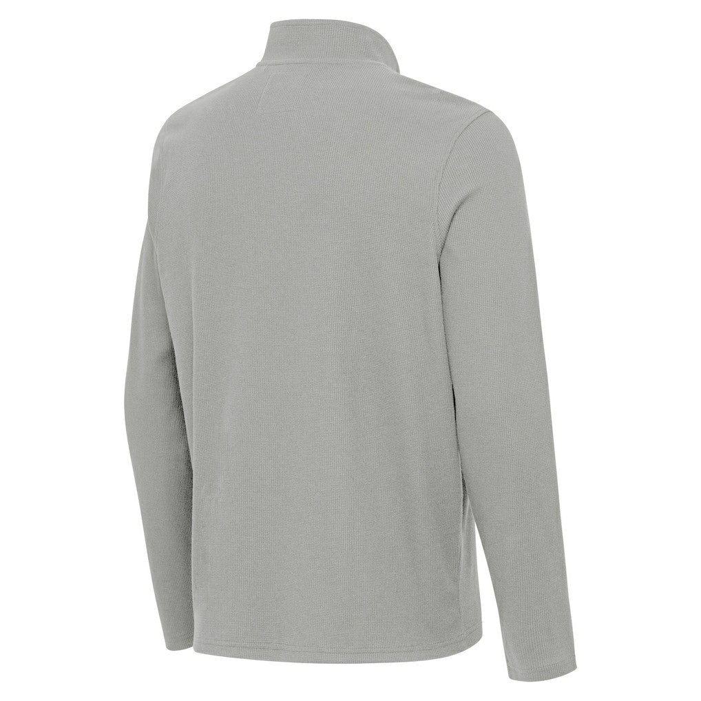 Los Angeles Chargers Antigua Sync Tri-Blend Quarter-Zip Pullover - Heather Gray Pullover