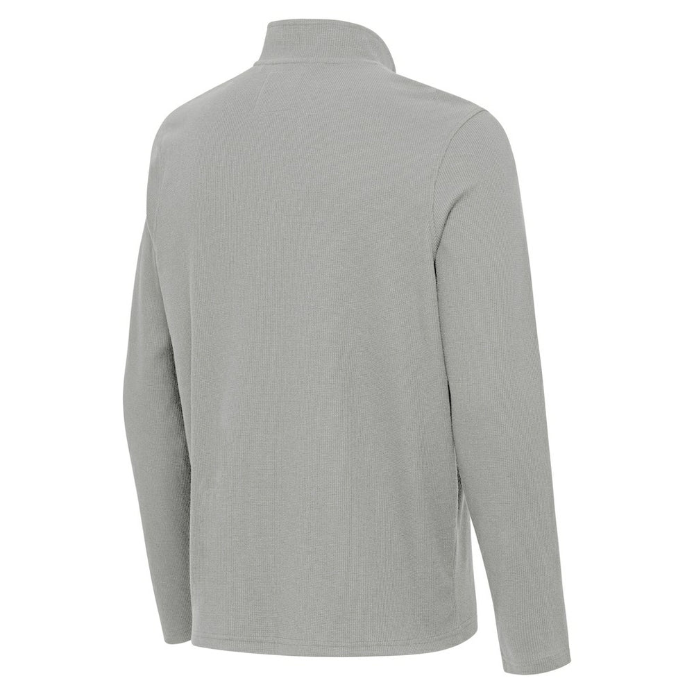 Los Angeles Chargers Antigua Sync Tri-Blend Quarter-Zip Pullover - Heather Gray Pullover