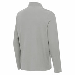 Detroit Lions Antigua Sync Tri-Blend Quarter-Zip Pullover - Heather Gray Pullover