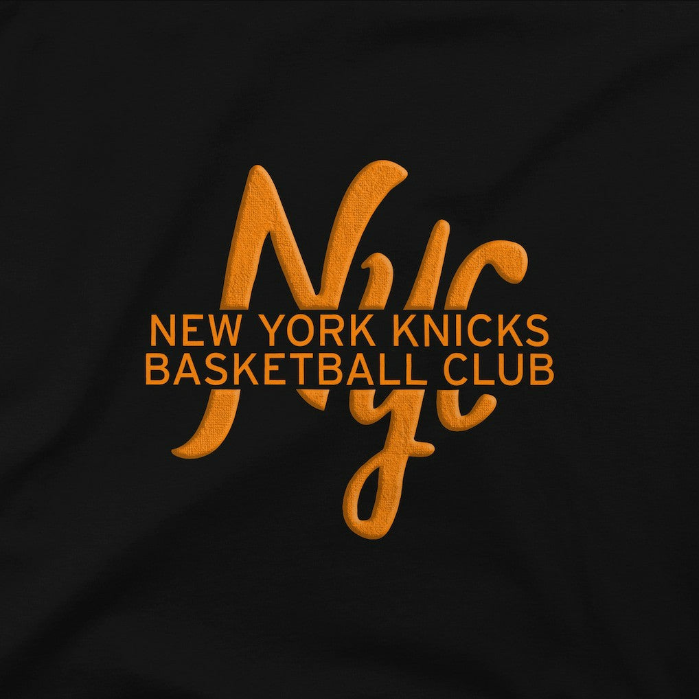 New York Knicks Stadium Essentials Unisex Oversized Forever NYC T-Shirt Black outlet