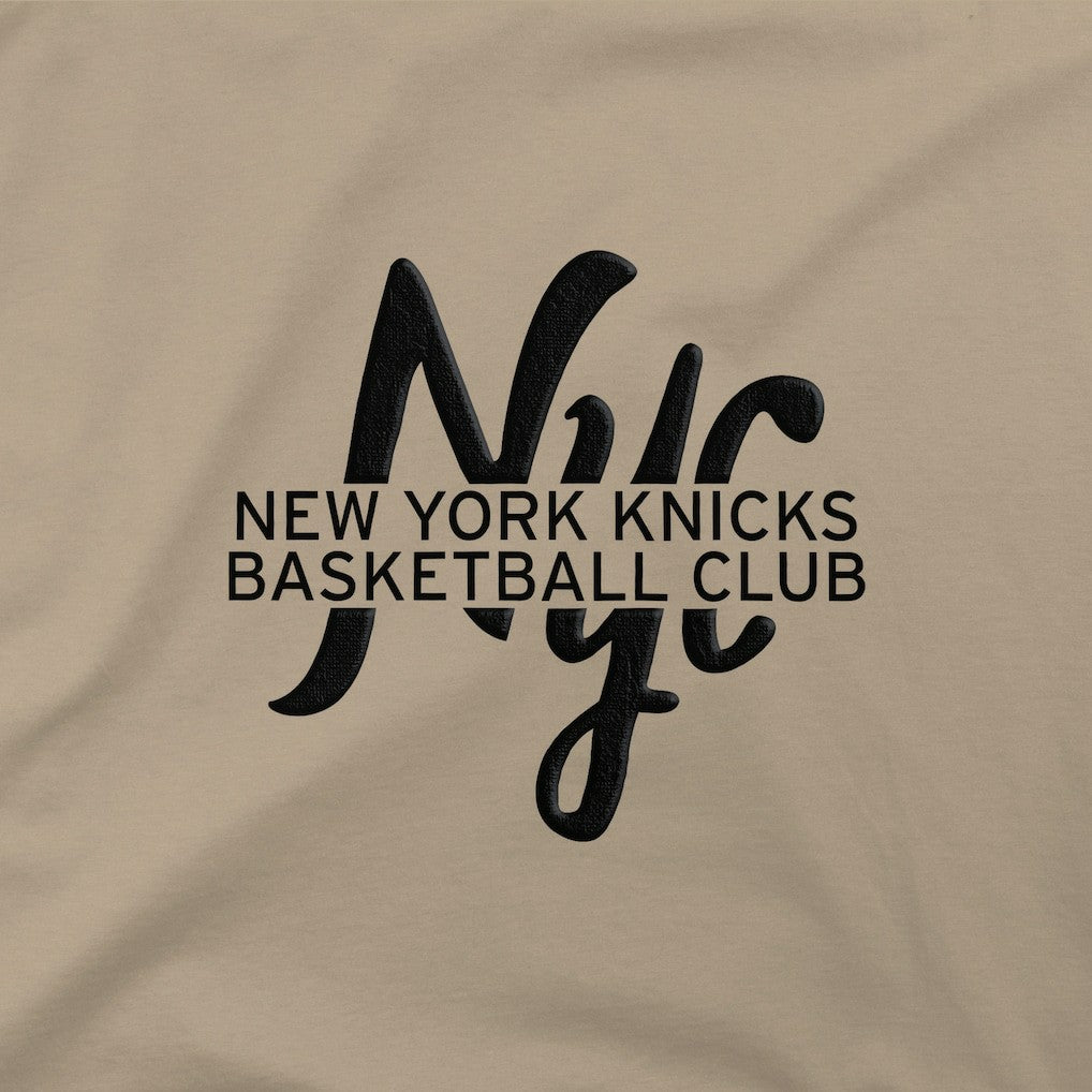 New York Knicks Stadium Essentials Oversized Forever T-Shirt Tan outlet