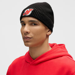 New Jersey Devils lululemon Unisex Close-Fit Wool-Blend Ribbed Beanie - Black | US 203169733