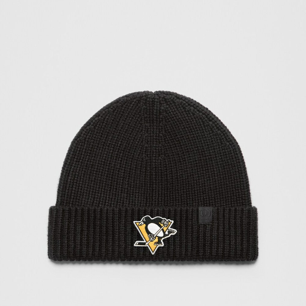 Pittsburgh Penguins lululemon Unisex Close-Fit Wool-Blend Ribbed Beanie - Black | US 203169745