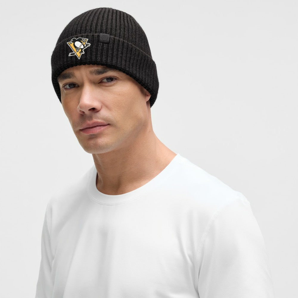 Pittsburgh Penguins lululemon Unisex Close-Fit Wool-Blend Ribbed Beanie - Black | US 203169745