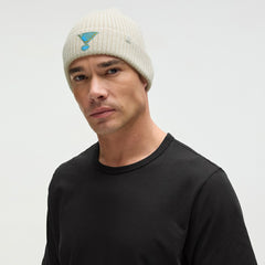 St. Louis Blues lululemon Unisex Close-Fit Wool-Blend Ribbed Beanie - Heathered Bone | US 203169752