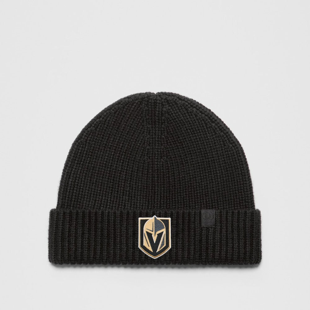 Vegas Golden Knights lululemon Unisex Close-Fit Wool-Blend Ribbed Beanie - Black | US 203169763