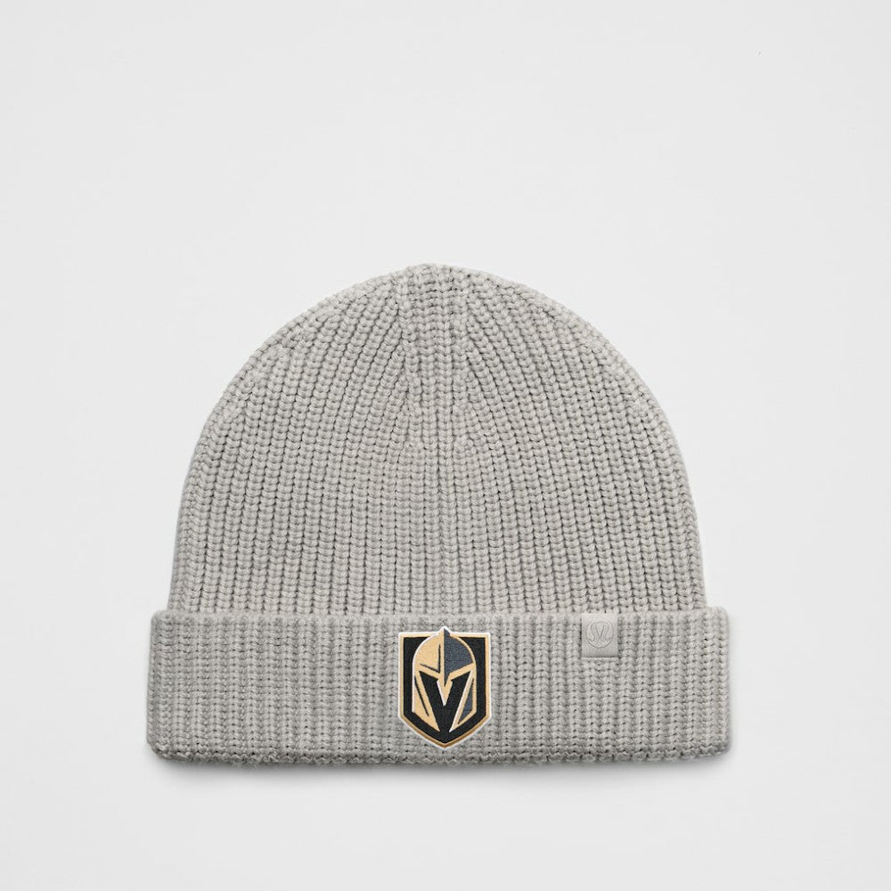 Vegas Golden Knights lululemon Unisex Close-Fit Wool-Blend Ribbed Beanie - Heathered Gull Grey | US 203169765