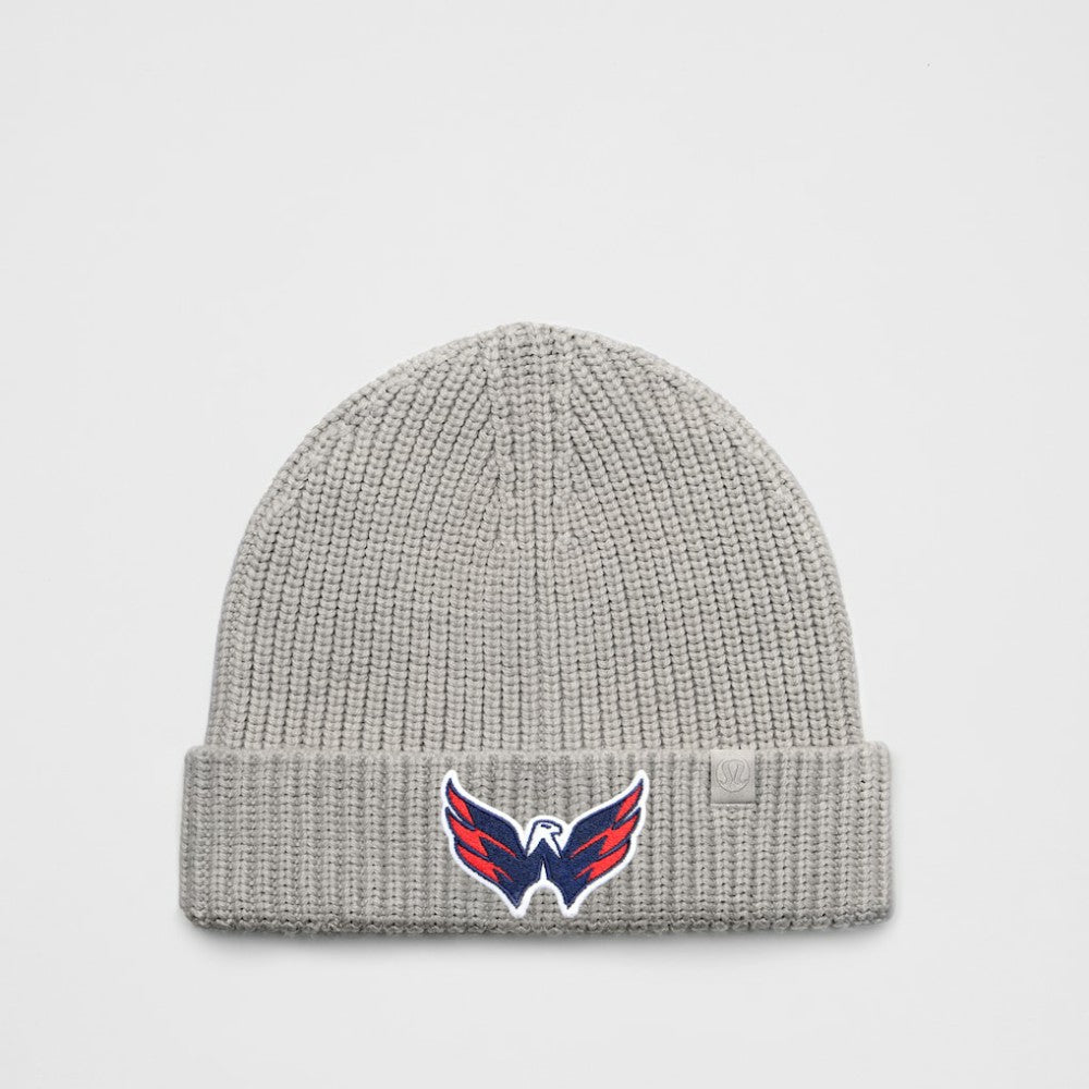 Washington Capitals lululemon Unisex Close-Fit Wool-Blend Ribbed Beanie - Heathered Gull Grey | US 203169767