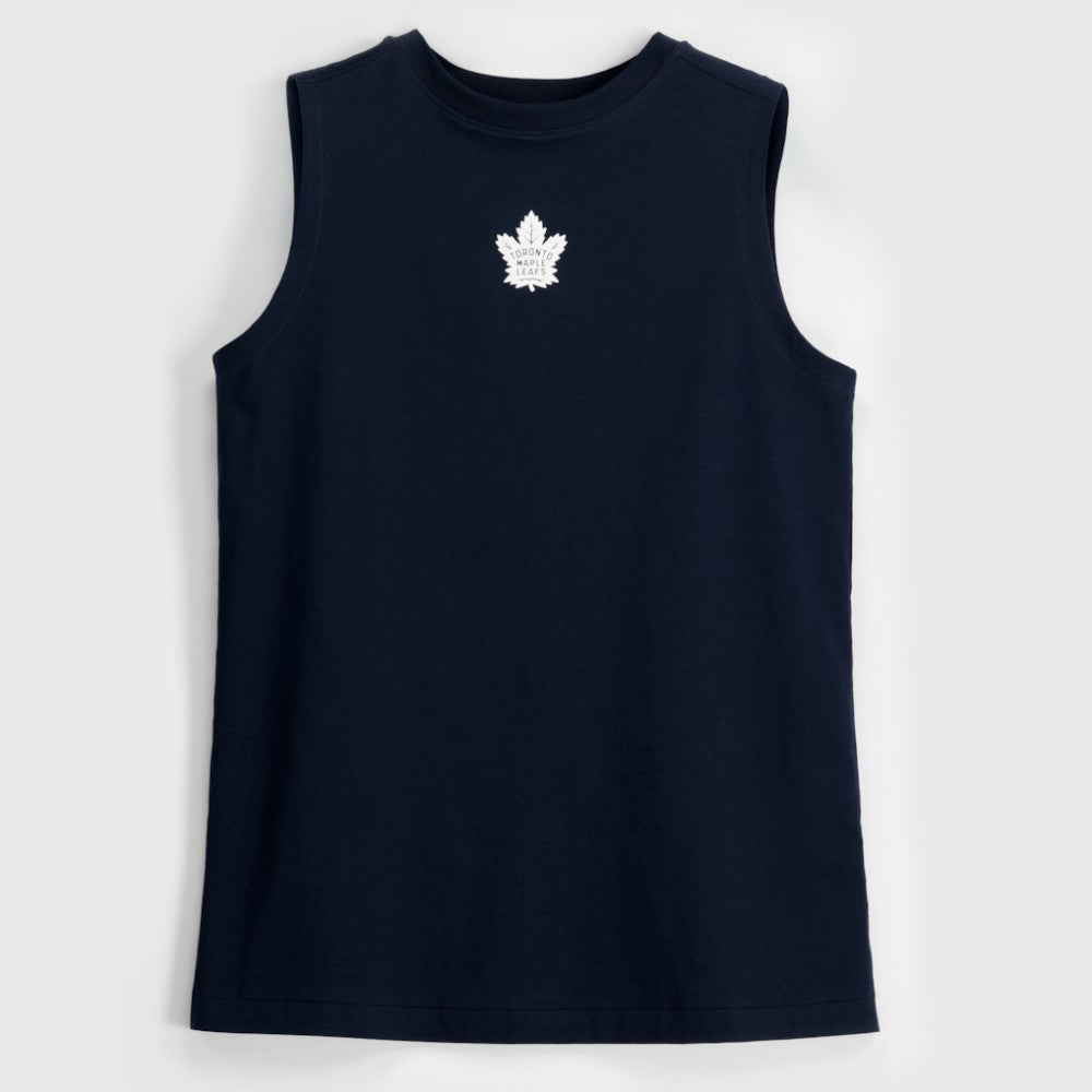 Toronto Maple Leafs lululemon Women's All Yours Organic Cotton Tank Top - True Navy | US 203169843