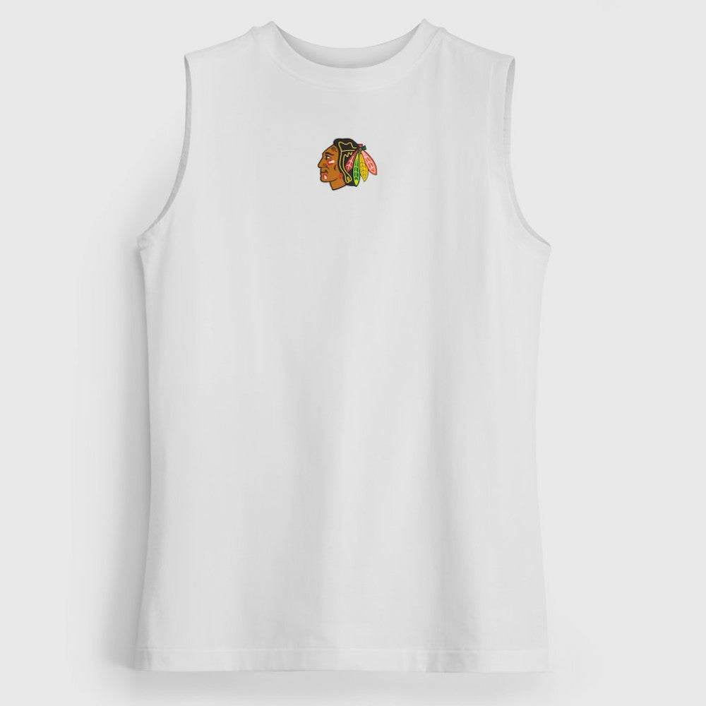 Chicago Blackhawks lululemon Women's All Yours Organic Cotton Tank Top - White | US 203169846
