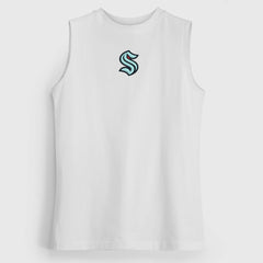 Seattle Kraken lululemon Women's All Yours Organic Cotton Tank Top - White | US 203169851