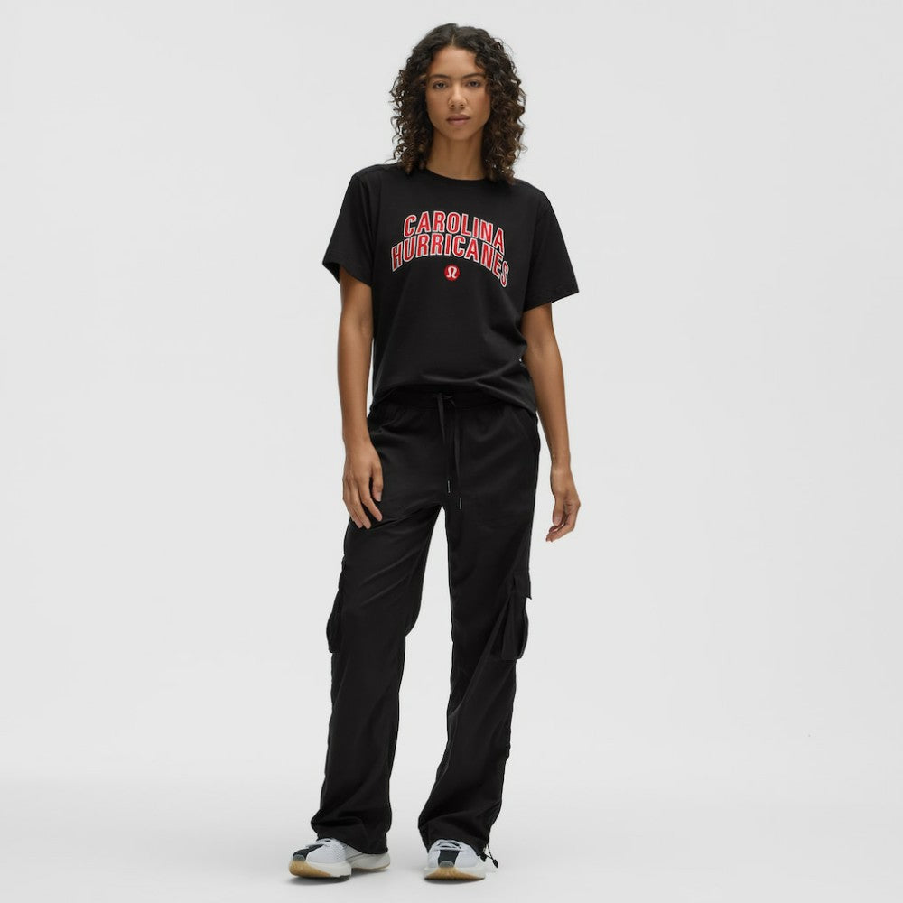 Carolina Hurricanes lululemon Women's All Yours Organic Cotton T-Shirt - Black | US 203169854