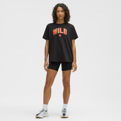 Minnesota Wild lululemon Women's All Yours Organic Cotton T-Shirt - Black | US 203169858