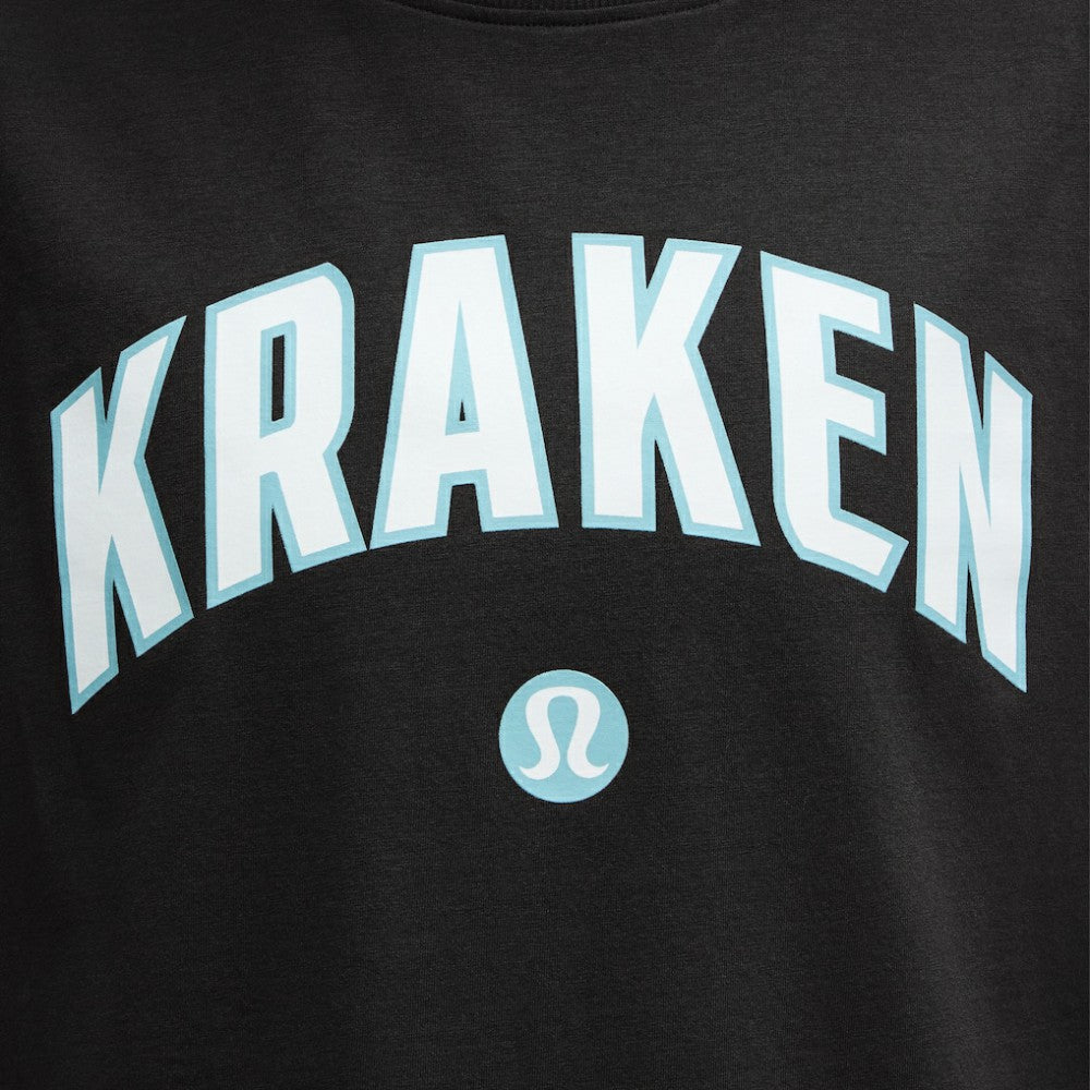 Seattle Kraken lululemon Women's All Yours Organic Cotton T-Shirt - Black | US 203169864