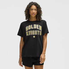Vegas Golden Knights lululemon Women's All Yours Organic Cotton T-Shirt - Black | US 203169866