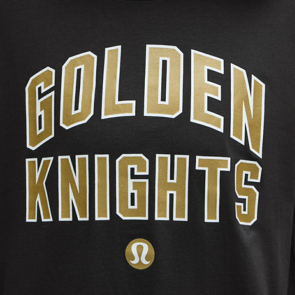 Vegas Golden Knights lululemon Women's All Yours Organic Cotton T-Shirt - Black | US 203169866