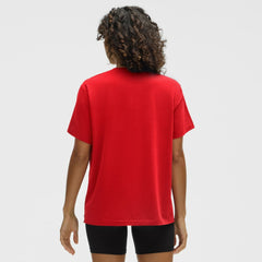 Washington Capitals lululemon Women's All Yours Organic Cotton T-Shirt - True Red | US 203169875