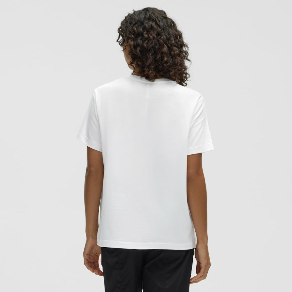 Calgary Flames lululemon Women's All Yours Organic Cotton T-Shirt - White | US 203169877