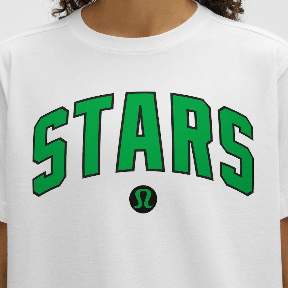Dallas Stars lululemon Women's All Yours Organic Cotton T-Shirt - White | US 203169879