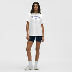 New York Islanders lululemon Women's All Yours Organic Cotton T-Shirt - White | US 203169884
