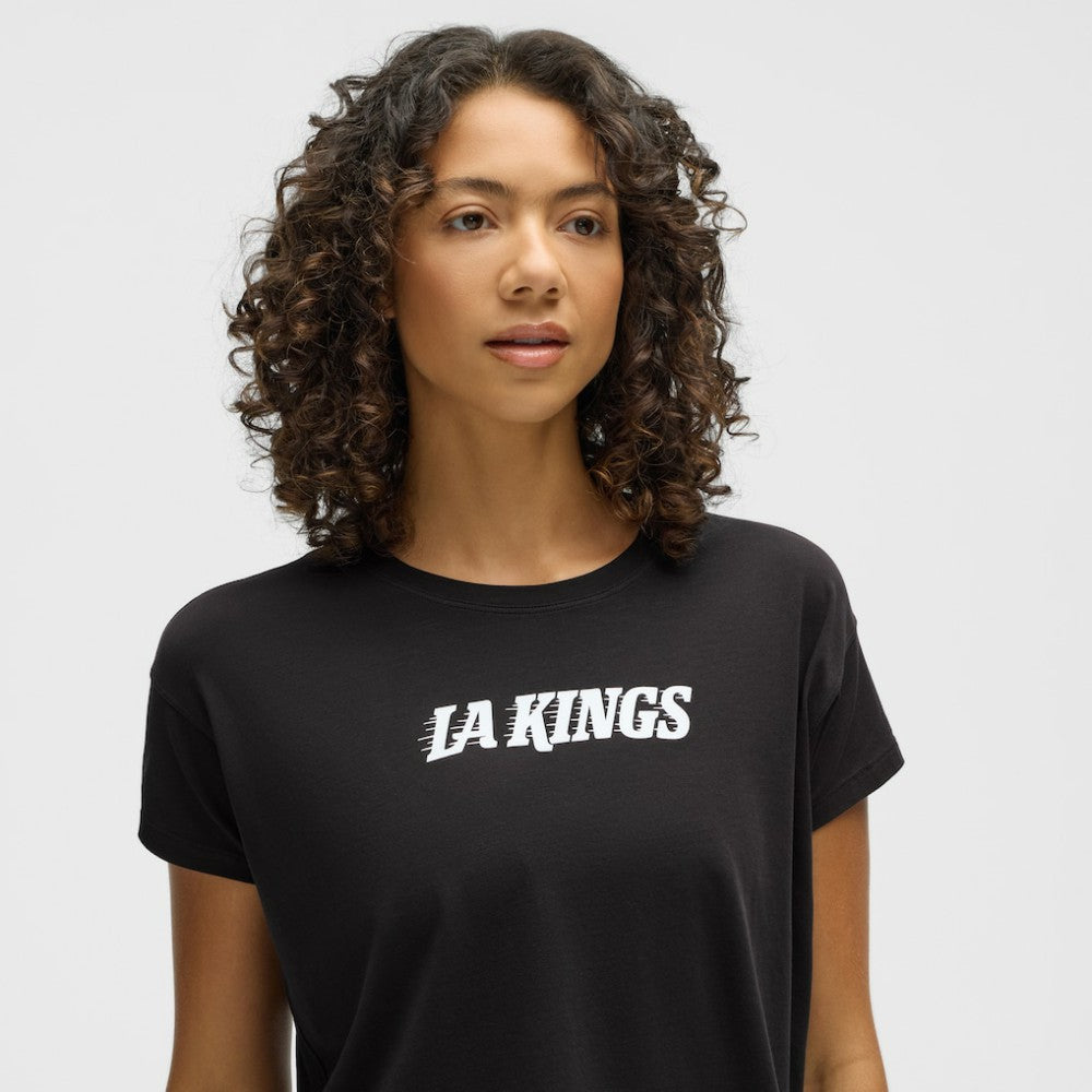 Los Angeles Kings lululemon Women's Cates T-Shirt - Black | US 203169894