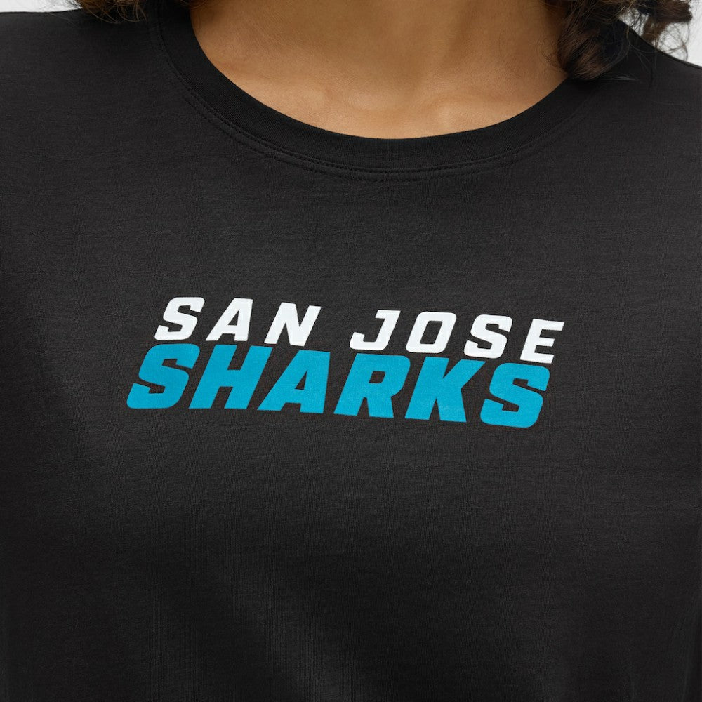 San Jose Sharks lululemon Women's Cates T-Shirt - Black | US 203169896
