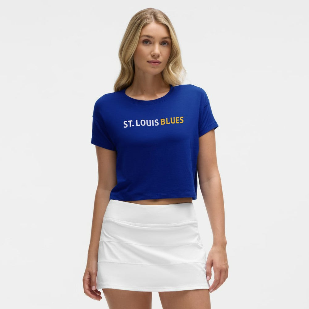 St. Louis Blues lululemon Women's Cates T-Shirt - College Cobalt | US 203169902