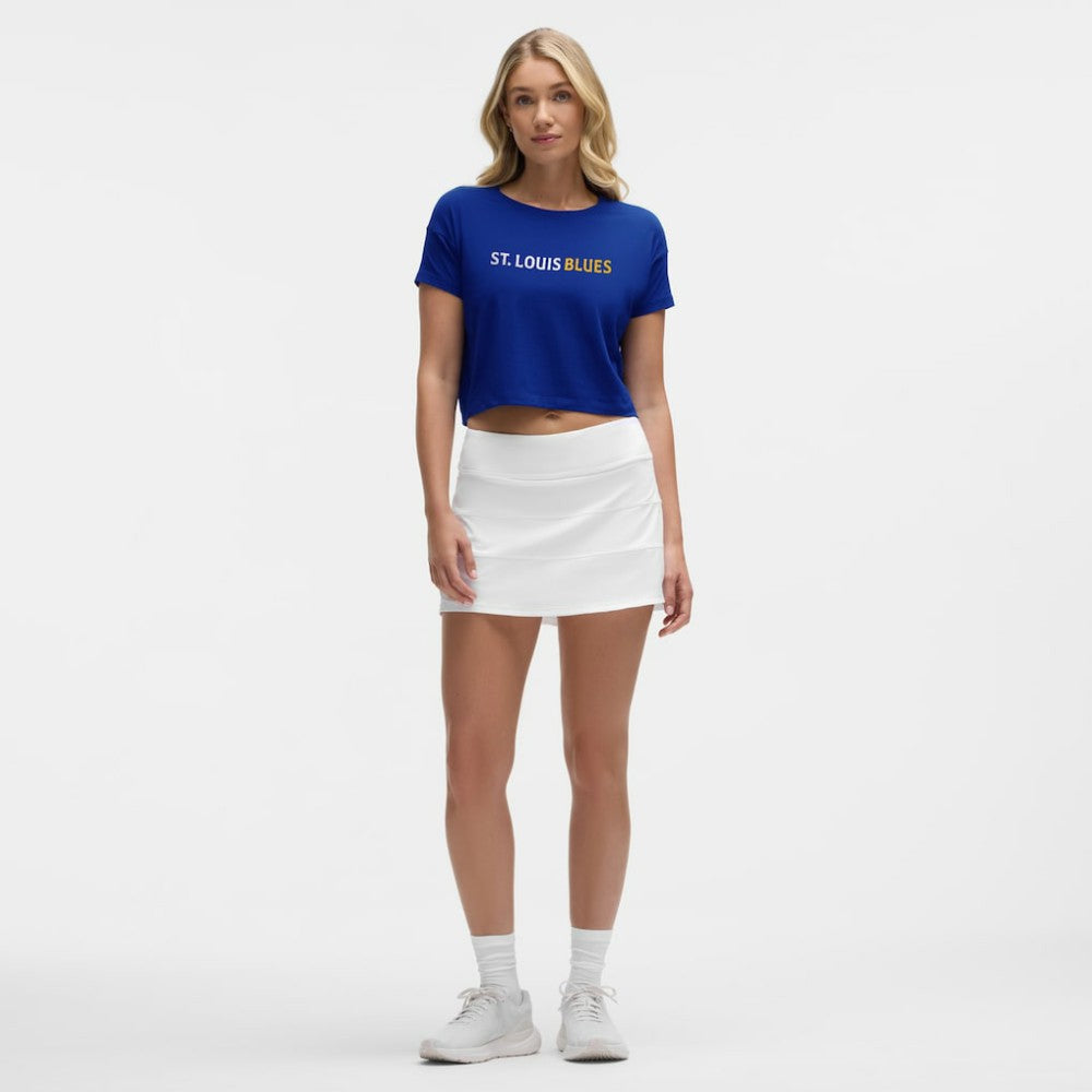 St. Louis Blues lululemon Women's Cates T-Shirt - College Cobalt | US 203169902