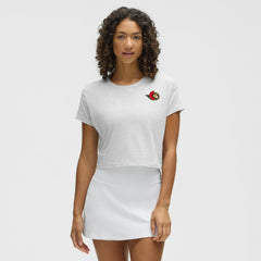 Ottawa Senators lululemon Women's Cates T-Shirt - Heathered Core Ultra Light Grey | US 203169906