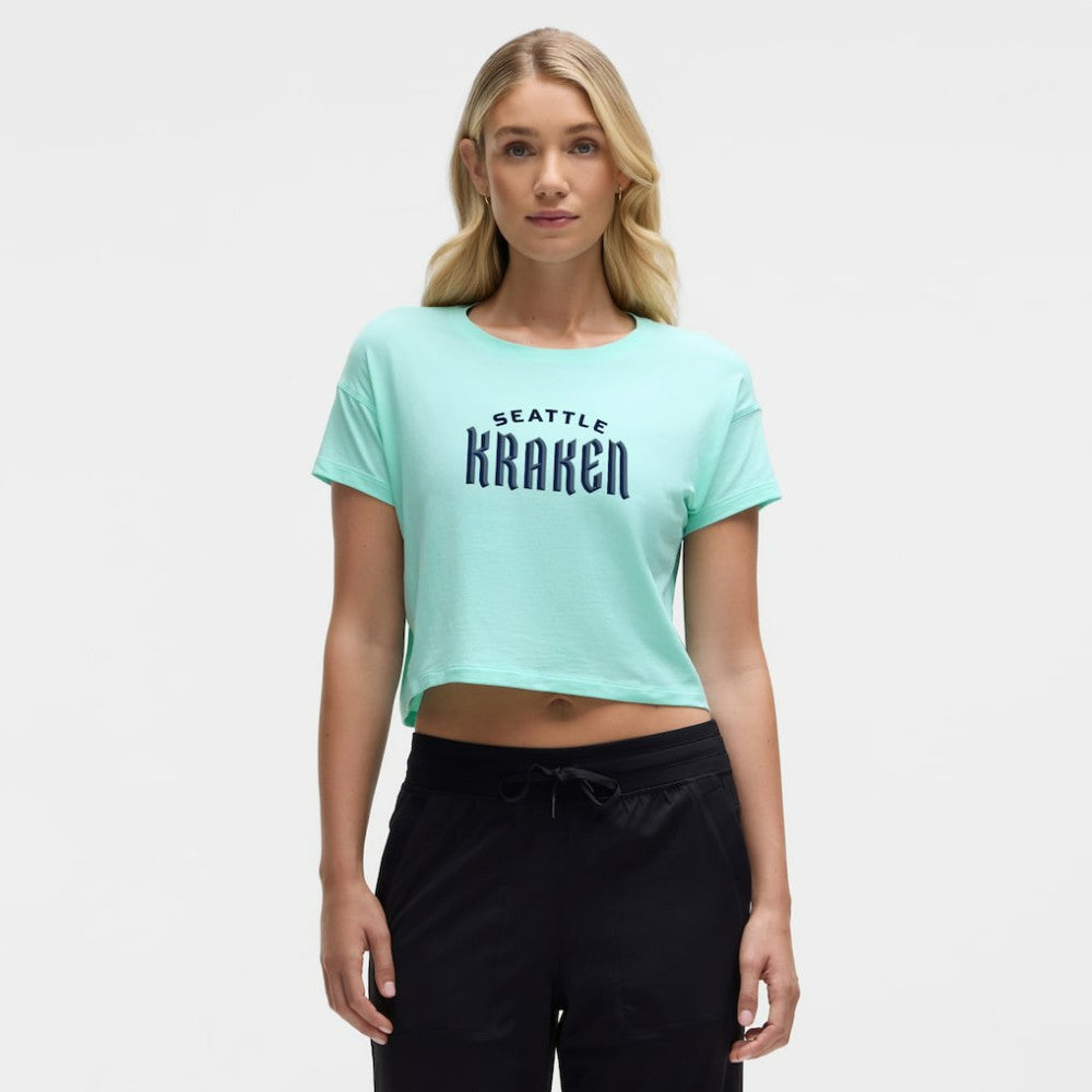 Seattle Kraken lululemon Women's Cates T-Shirt - Tranquil Blue | US 203169915