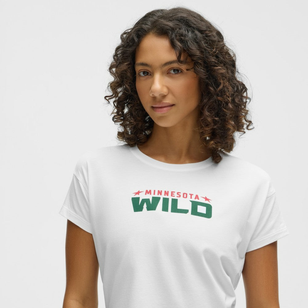Minnesota Wild lululemon Women's Cates T-Shirt - White | US 203169924