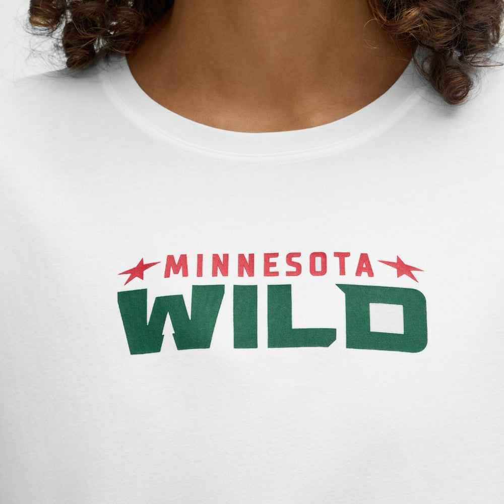Minnesota Wild lululemon Women's Cates T-Shirt - White | US 203169924