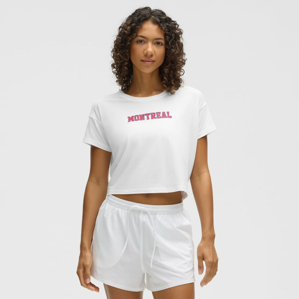 Montreal Canadiens lululemon Women's Cates T-Shirt - White | US 203169925