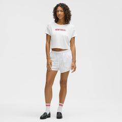 Montreal Canadiens lululemon Women's Cates T-Shirt - White | US 203169925