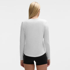 Minnesota Wild lululemon Women's Love Long Sleeve T-Shirt - Heathered Core Ultra Light Grey | US 203169993