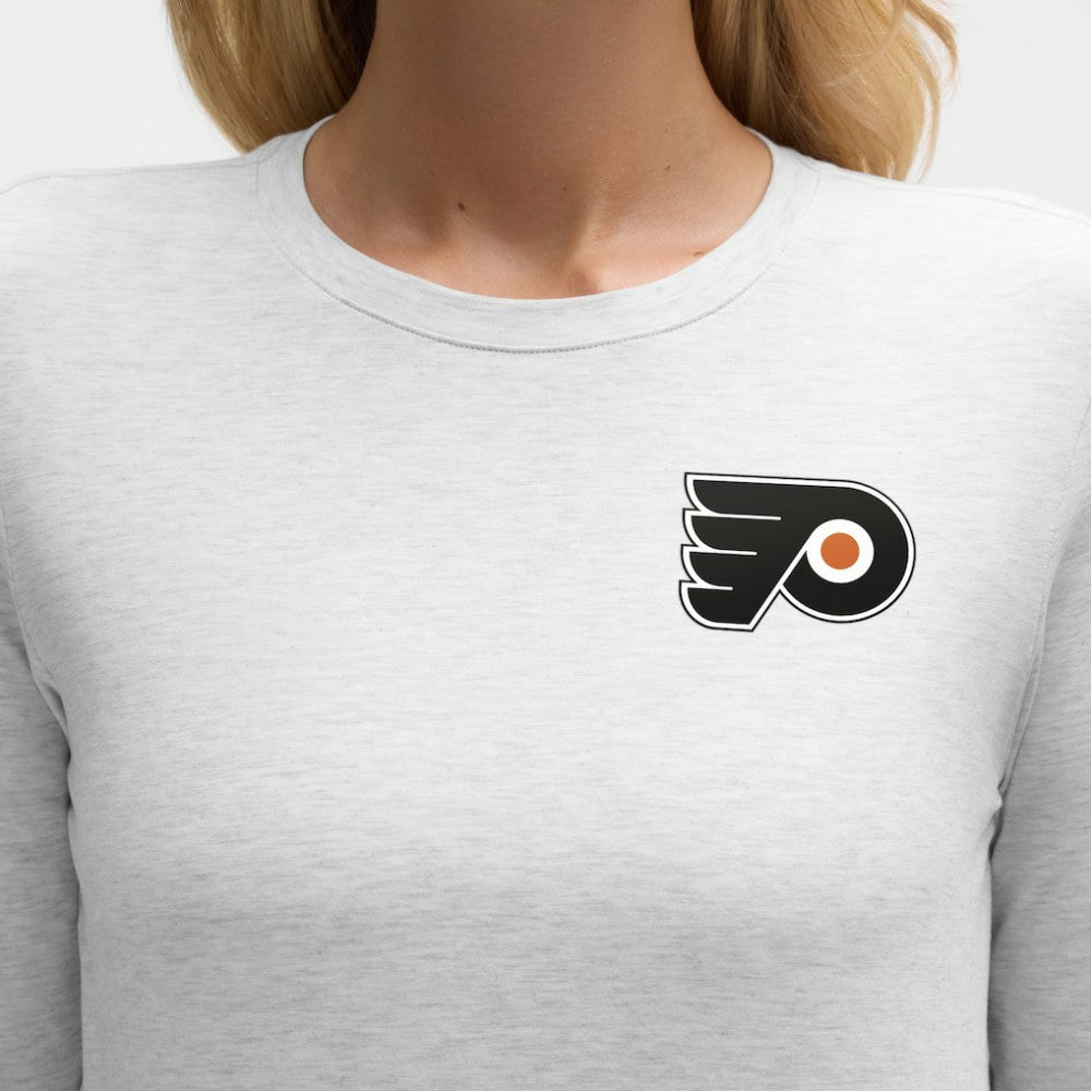 Philadelphia Flyers lululemon Women's Love Long Sleeve T-Shirt - Heathered Core Ultra Light Grey | US 203169997