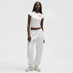 Calgary Flames lululemon Women's Baby T-Shirt - White | US 203170018