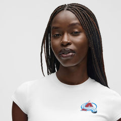Colorado Avalanche lululemon Women's Baby T-Shirt - White | US 203170020