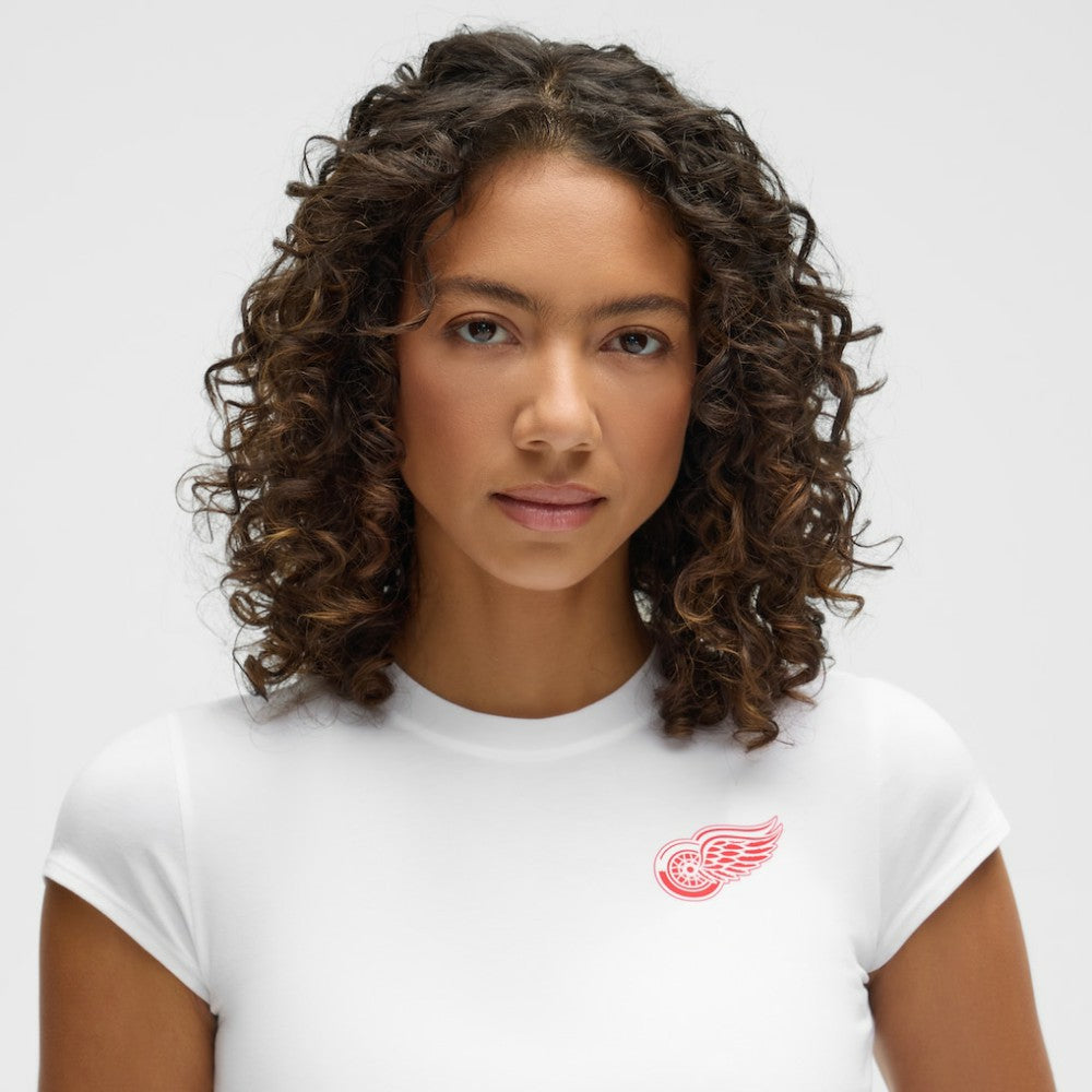 Detroit Red Wings lululemon Women's Baby T-Shirt - White | US 203170022