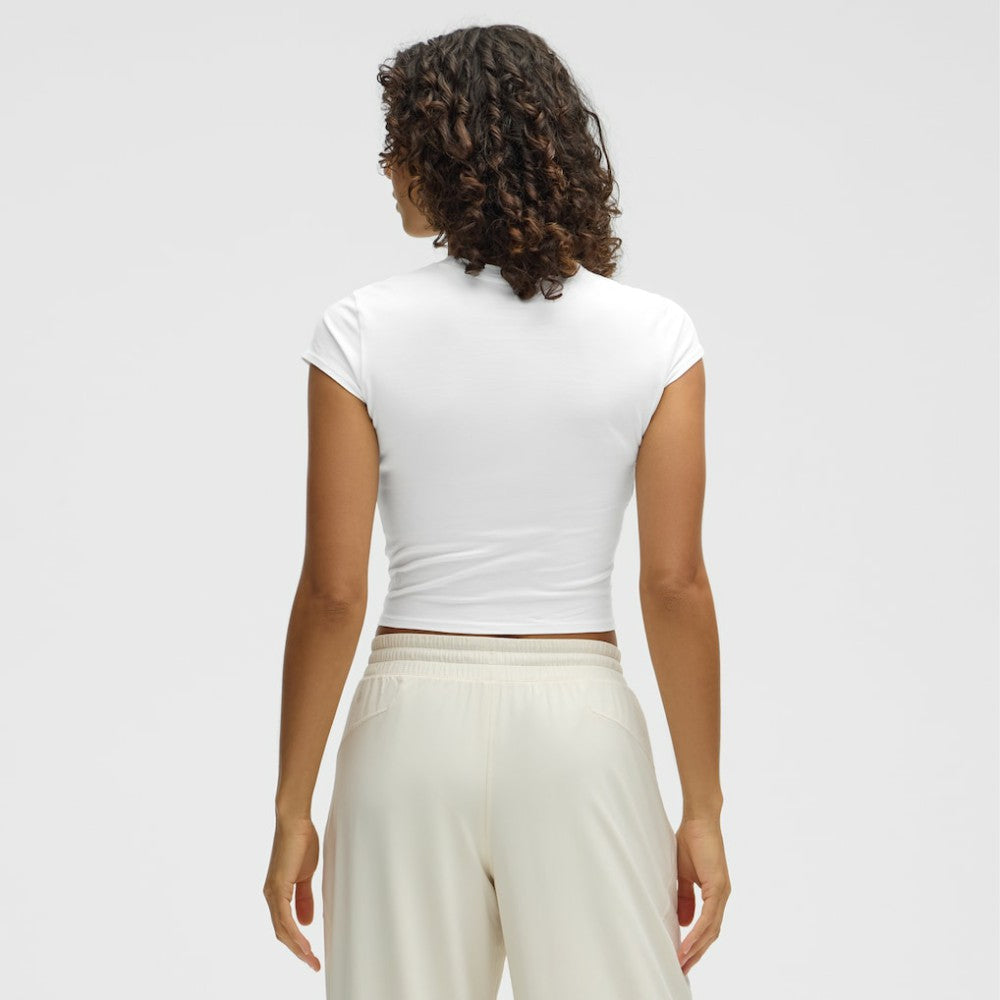 Edmonton Oilers lululemon Women's Baby T-Shirt - White | US 203170023