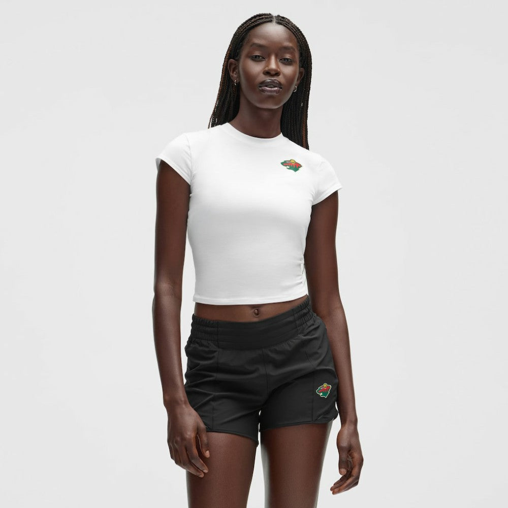 Minnesota Wild lululemon Women's Baby T-Shirt - White | US 203170025