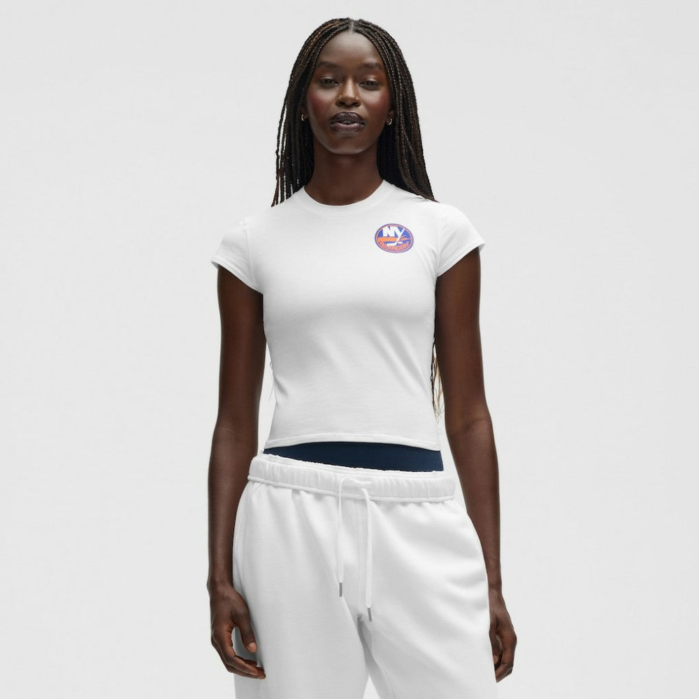 New York Islanders lululemon Women's Baby T-Shirt - White | US 203170028