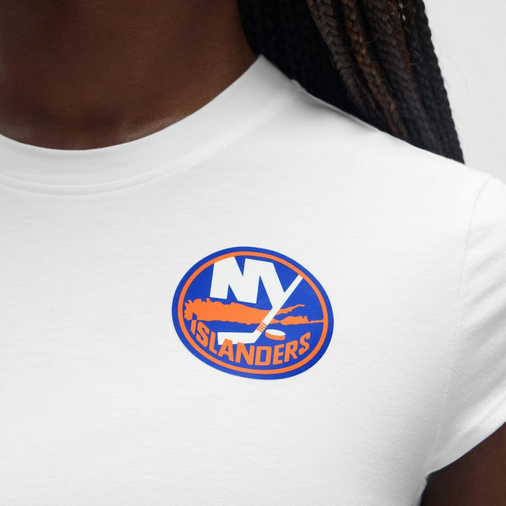 New York Islanders lululemon Women's Baby T-Shirt - White | US 203170028