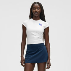 New York Rangers lululemon Women's Baby T-Shirt - White | US 203170029
