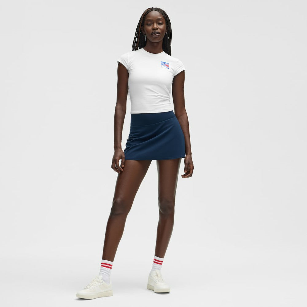 New York Rangers lululemon Women's Baby T-Shirt - White | US 203170029
